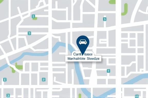 Eine Karte, die den Standort von Cartrafik Österreich in der Mariahilfer Straße in Wien anzeigt.
